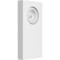 Ekena Millwork Standard Foster Bullseye Plinth Block with Square Edge, 3"W x 6"H x 3/4"P PBP030X060X075FOS02 - alternate 1